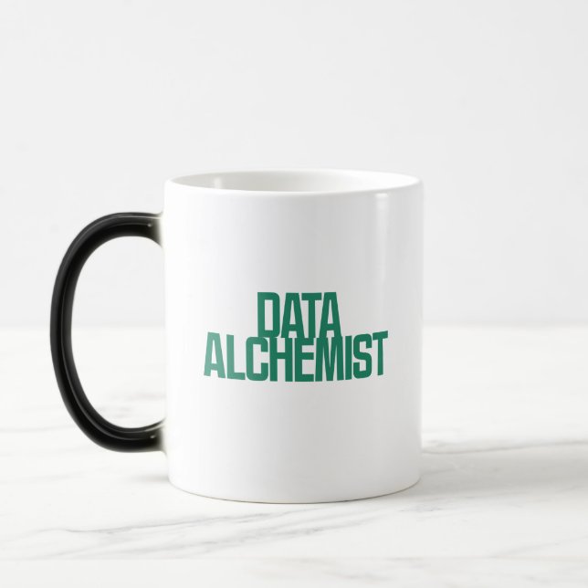 Mug Magic Alchimiste de données | Science des données transf (Gauche)