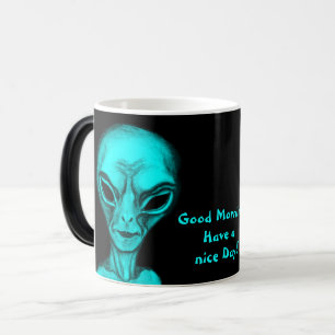 Mug Magic Alien, Bonjour