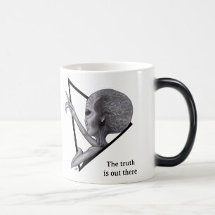 Mug Magic Alien gris, la vérité est là