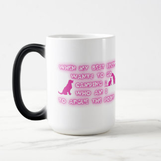 Mug Magic Allez au Camping, n'avancez pas le but.
