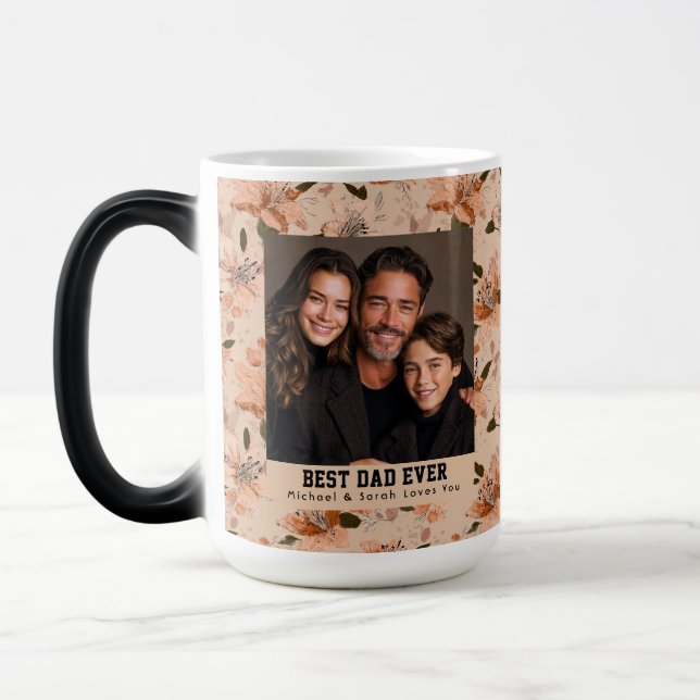 Mug Magic Amaryllis Rétro Nature Papa Pop Tribute (Gauche)