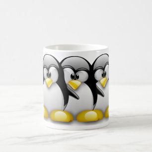 MUG MAGIC AMIS DE PINGOUIN DE LINUX TUX