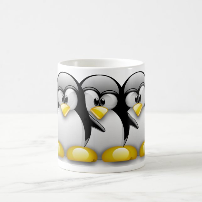 MUG MAGIC AMIS DE PINGOUIN DE LINUX TUX (Centre)