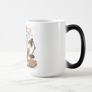 Mug Magic Amoureux du Café Étude Répéter Confort Académique