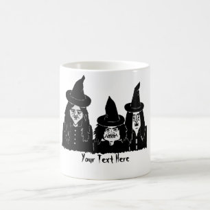 Mug Magic amusement effrayant de Halloween de sorcières