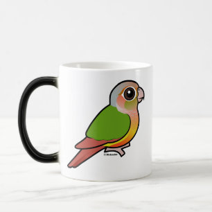 Mug Magic Ananas Conure Vert-cheeked de Birdorable