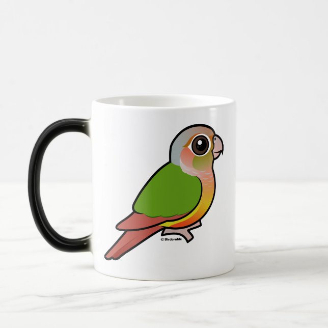 Mug Magic Ananas Conure Vert-cheeked de Birdorable (Gauche)