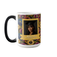 Anémones Élégantes Impression Petit-Fille Diplômée