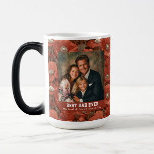 Mug Magic Anémones orange Botanique Papa Papa Voyage