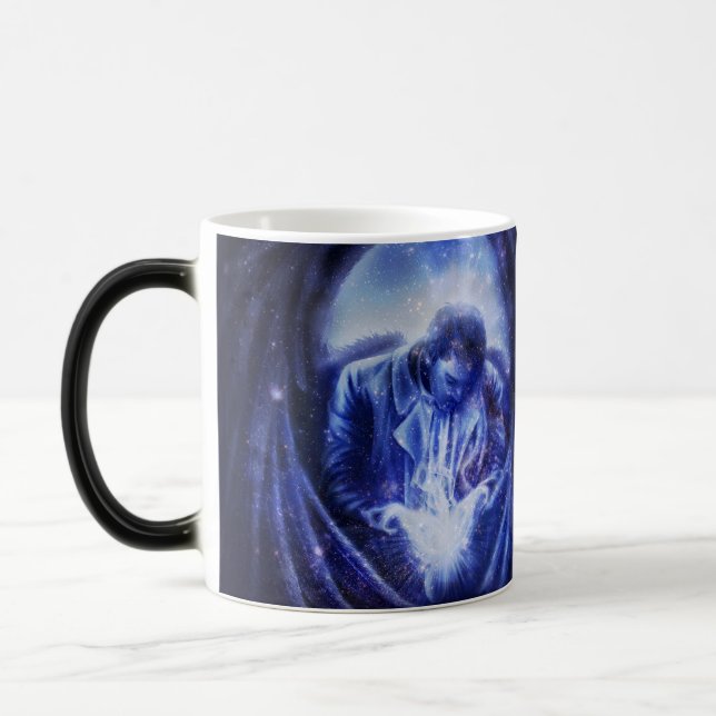 Mug Magic Ange de Falln dans le bleu (Gauche)