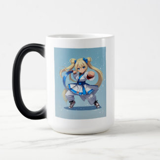 Mug Magic Anime Karate Girl