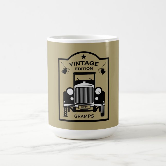 Mug Magic Anniversaire Drôle Au-Dessus De La Colline (Centre)
