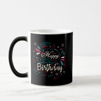 Mug Magic anniversaire heureux décoratif