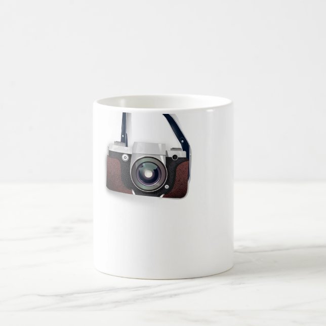 Mug Magic Appareil photo de style vintage (Centre)