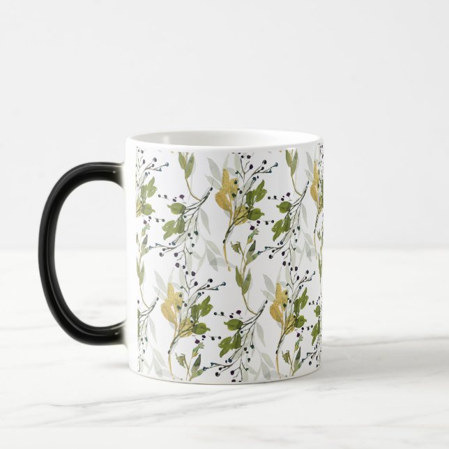Mug Magic Aquarelle Floral Motif sans joint (Gauche)