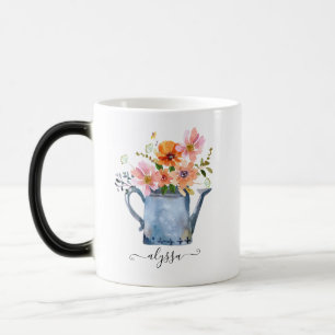Mug Magic Aquarelle peinte à la main Floral