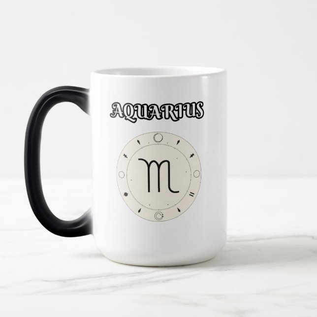 Mug Magic aquarius zodiac (Gauche)