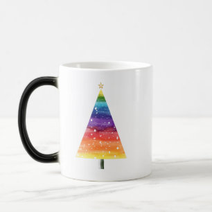 Mug Magic Arbre de Noël arc-en-ciel