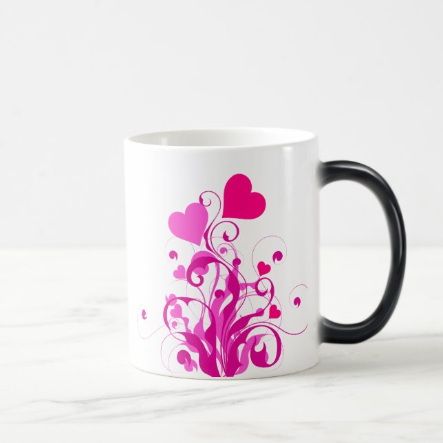 Mug Magic Arbres de coeurs d'amour-25053 (Droite)