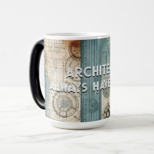 Mug Magic Architectes Toujours avoir un plan, Cadeau pour Ar