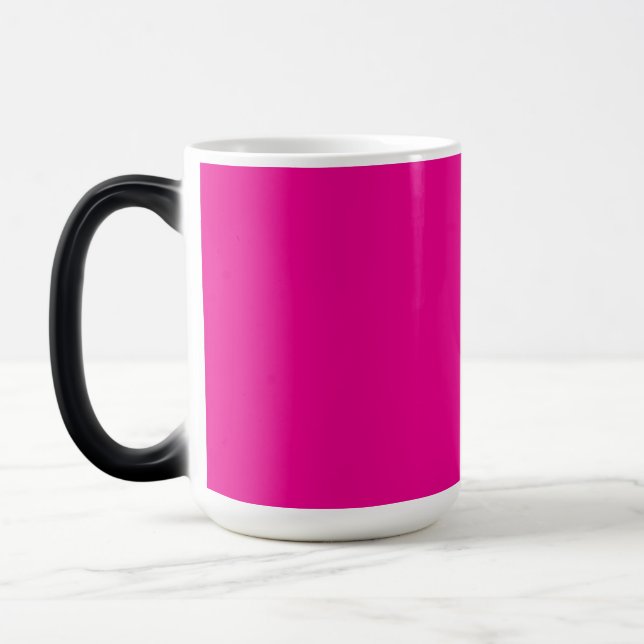 Mug Magic Arrière - plan rose avec des idées de conception d (Gauche)