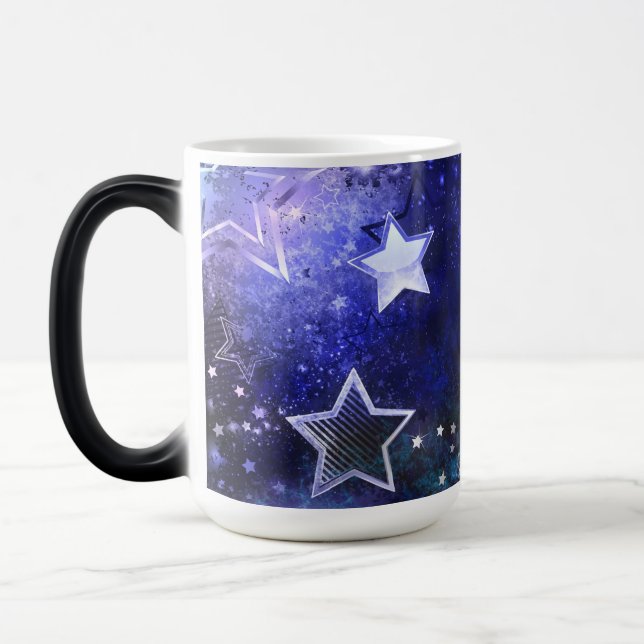 Mug Magic Arrière - plan spatial avec étoiles (Gauche)