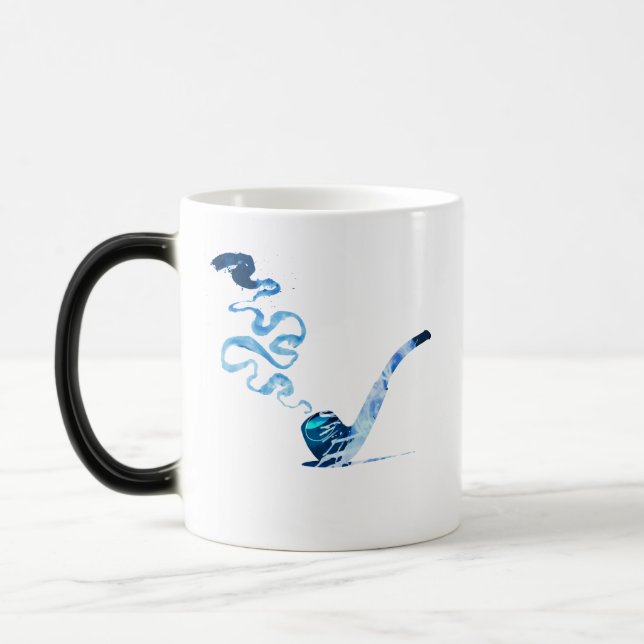 Mug Magic Art de fumer la pipe 2 (Gauche)
