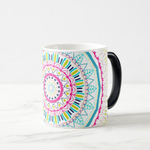 Mug Magic Art de mandala coloré vibrant