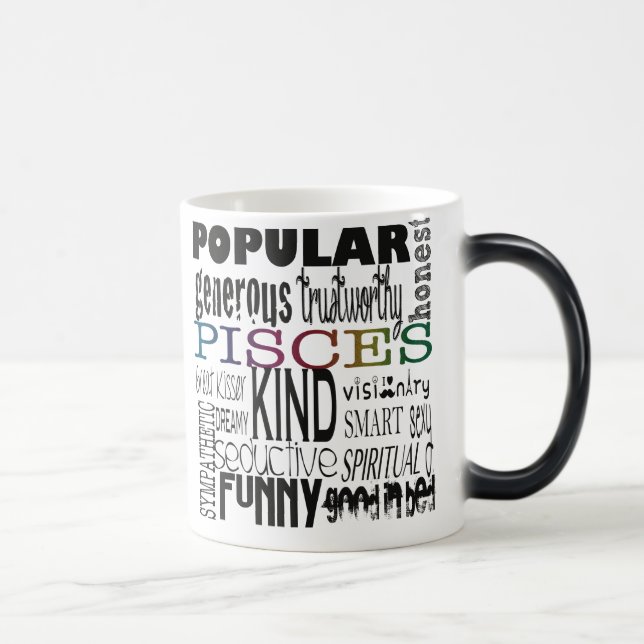 Mug Magic Art de souterrain de Poissons (Droite)