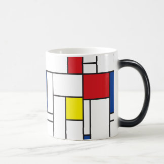 Mug Magic Art Moderne Géométrique Minimaliste De Stijl Mondr