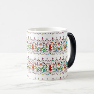 Mug Magic Art vintage Floral Bird Imaginaire