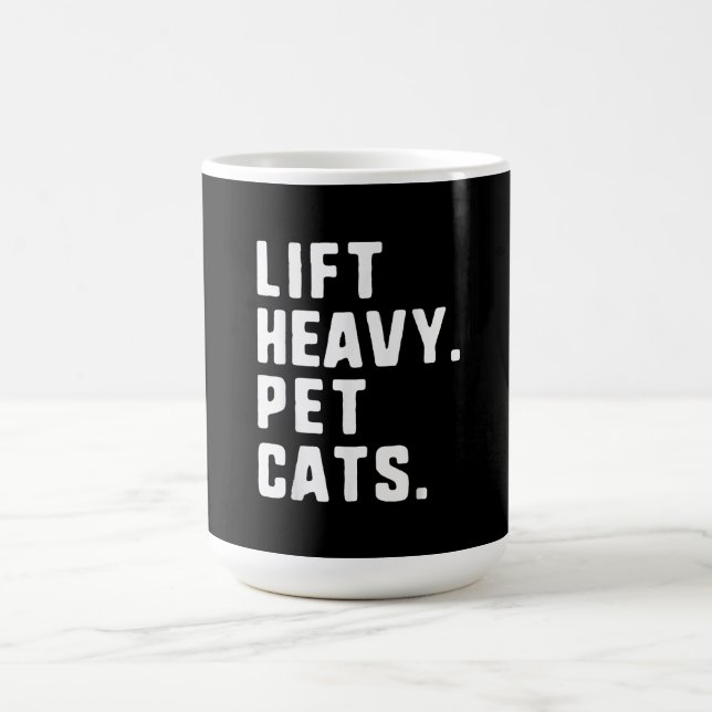 Mug Magic Ascenseur Chats pour animaux de compagnie lourds D (Centre)