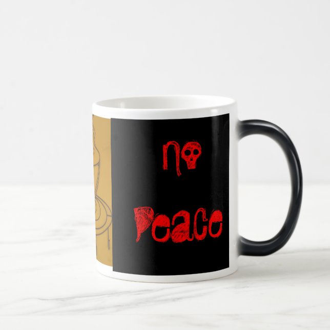 Mug Magic Aucun café aucune paix (Droite)