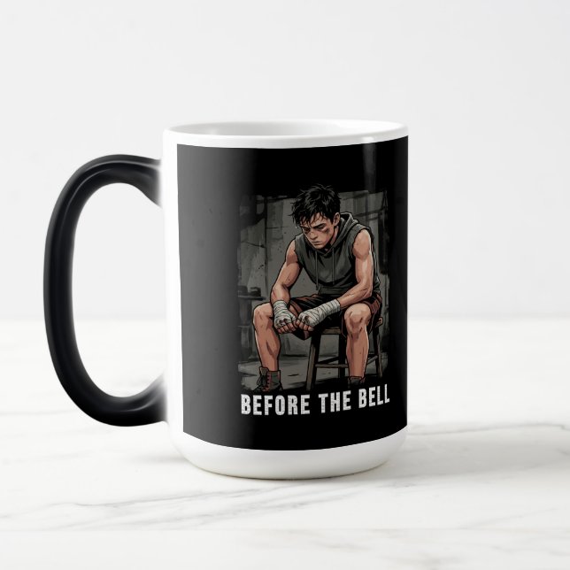 Mug Magic Avant La Cloche Gymnase de Boxe Motivationnelle Ar (Gauche)
