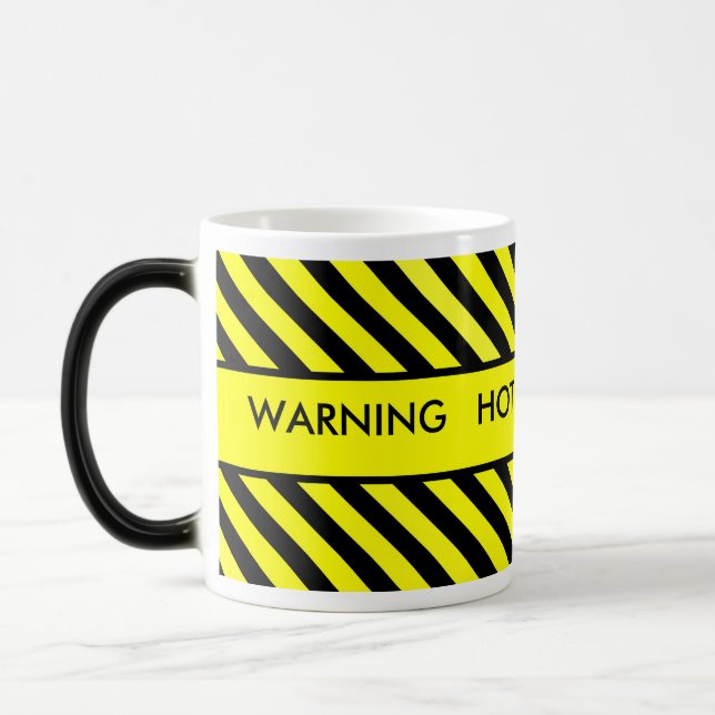 MUG MAGIC AVERTISSEMENT CHAUD NE PAS TOUCHER (Gauche)