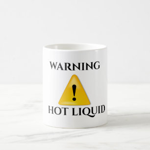 Mug Magic Avertissement liquide chaud