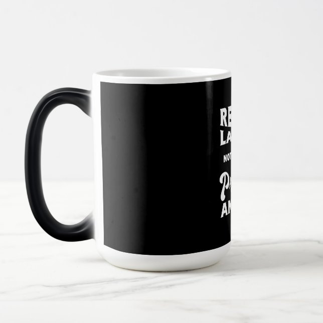 Mug Magic Avocat à la retraite non mon problème (Gauche)