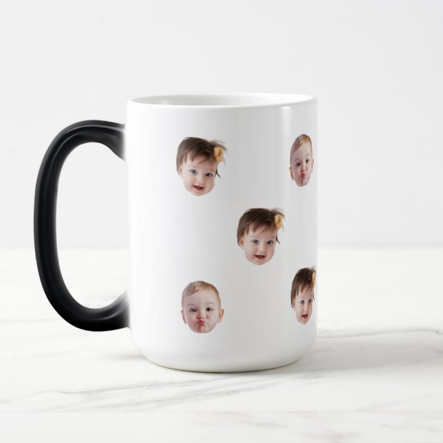 Mug Magic Baby Your Dogs Your Husband's Face Funny Gift Idée (Gauche)