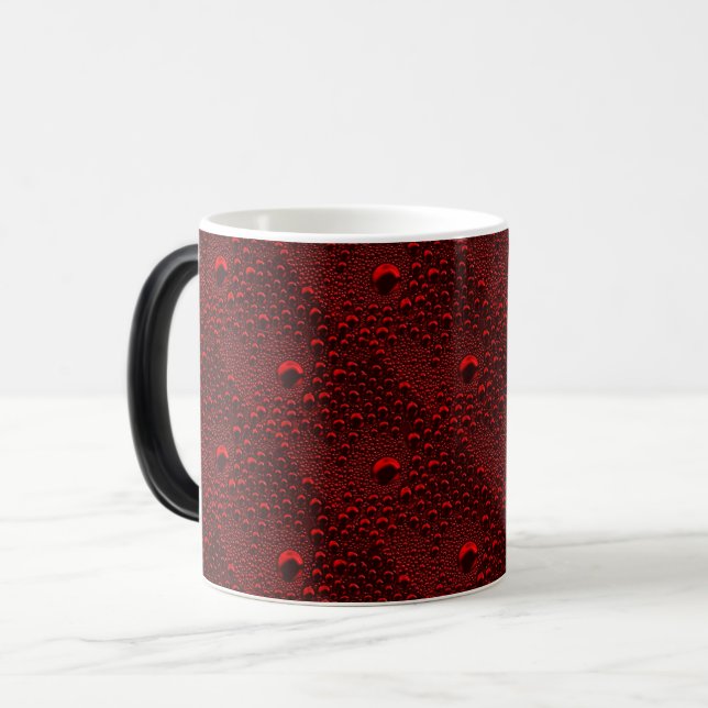 Mug Magic Baisses d'eau sur le métal Crimson (Devant gauche)