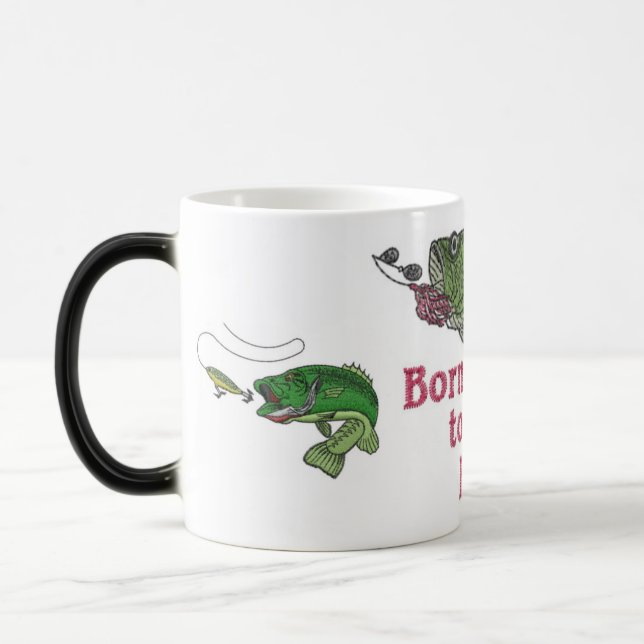 Mug Magic "Bass-Born to Fish" (Gauche)