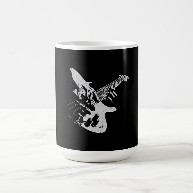 Mug Magic Basse Guitare Lecteur Cadeau Baid (Centre)
