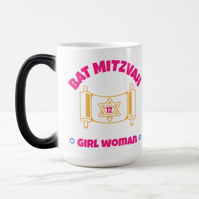 Mug Magic Bat mitzvah (Gauche)
