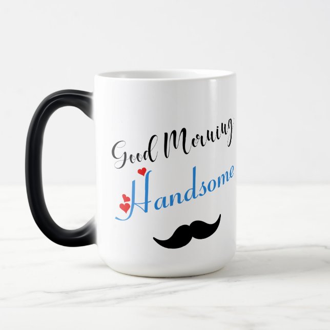 Mug Magic Beau Matin, belle bouillie de café (Gauche)