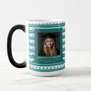 Mug Magic Belle impression à rayures Femme Diplômée
