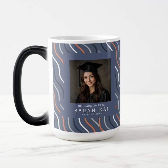 Mug Magic Belle impression à rayures Phd Grad (Gauche)