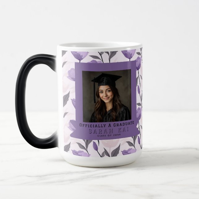 Mug Magic Belle Tulipe Florale Commencement (Gauche)