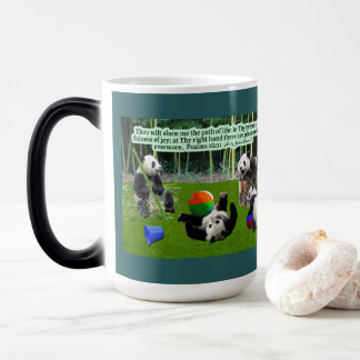 Mug Magic Belles Écritures Panda Psaumes 16:11