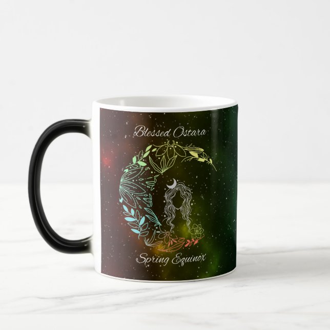 Mug Magic Bénédiction d'Ostara - Équinoxe de printemps (Gauche)