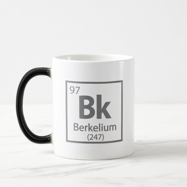 Mug Magic Berkelium - Berkeley Science - Tableau périodique (Gauche)