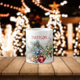 Mug Magic Berries de Noël personnalisées et germes congelés